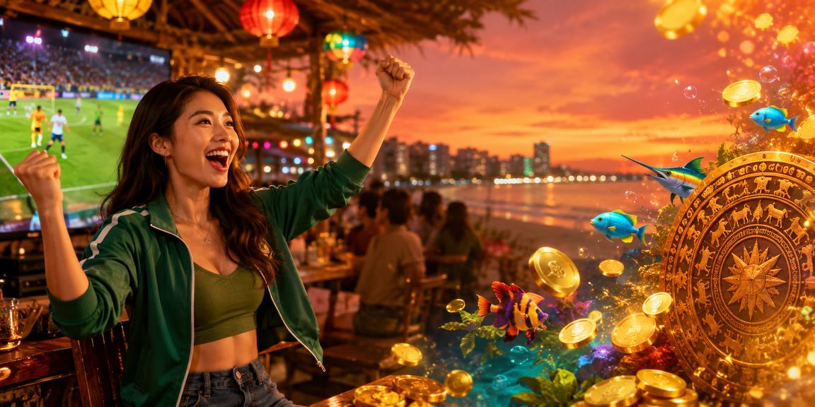 Không khí chợ đêm Đà Nẵng với người xem kèo thể thao và casino trực tuyến